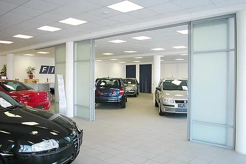 Перегородки для автосалонов на заказ в Москве | Zerist