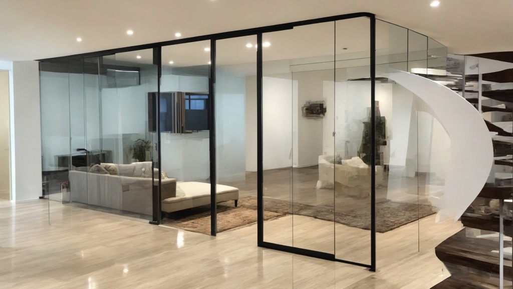 Преображение интерьера: как стеклянные двери и перегородки создают простор и свет.